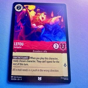 lefou [beauty & the beast] - 103/204 (uncommon) — lorcana: fabled